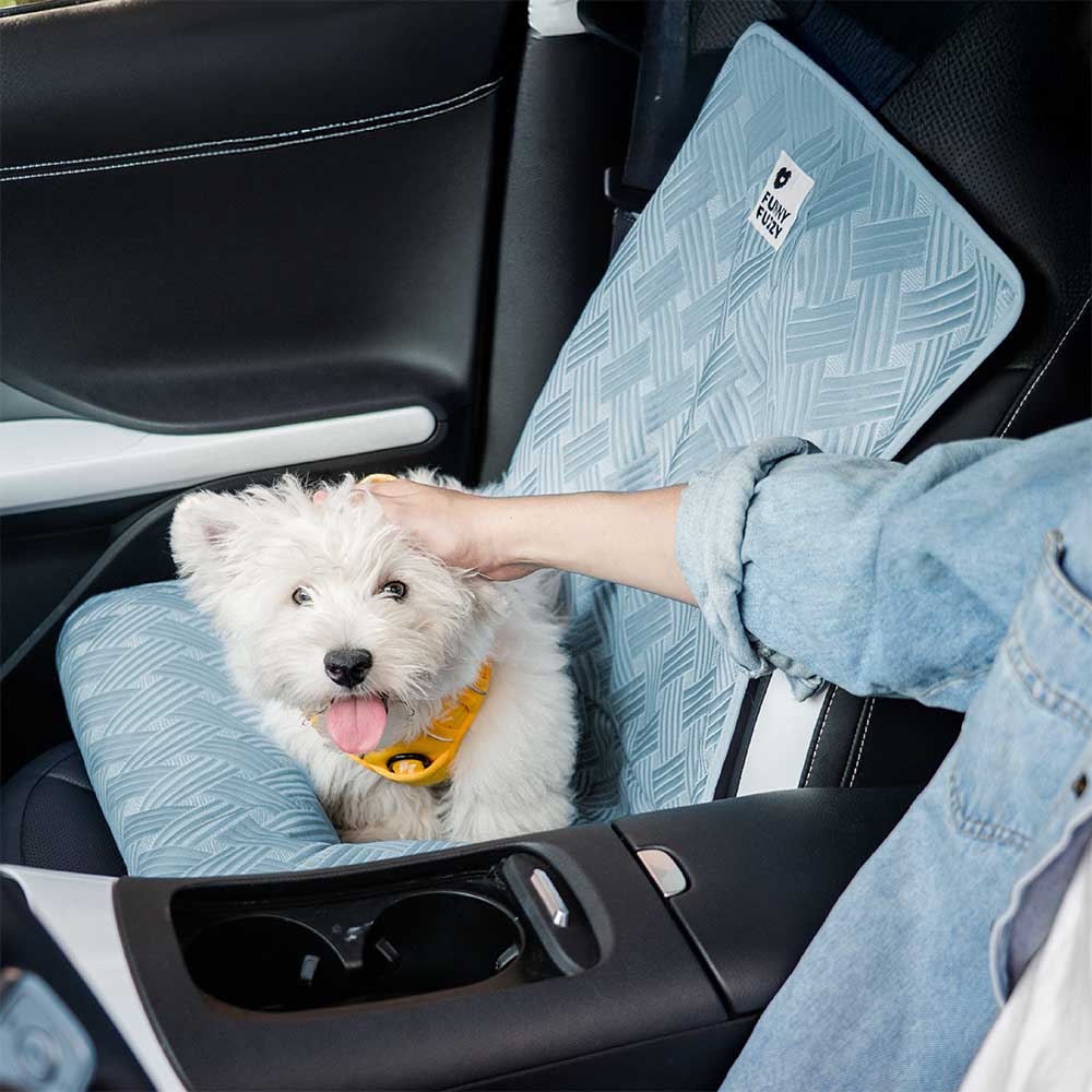 Kühlende Reiseunterlage Sicherheitsrückenlehne großes Hundecar-Seat-Bett - Roadtrip