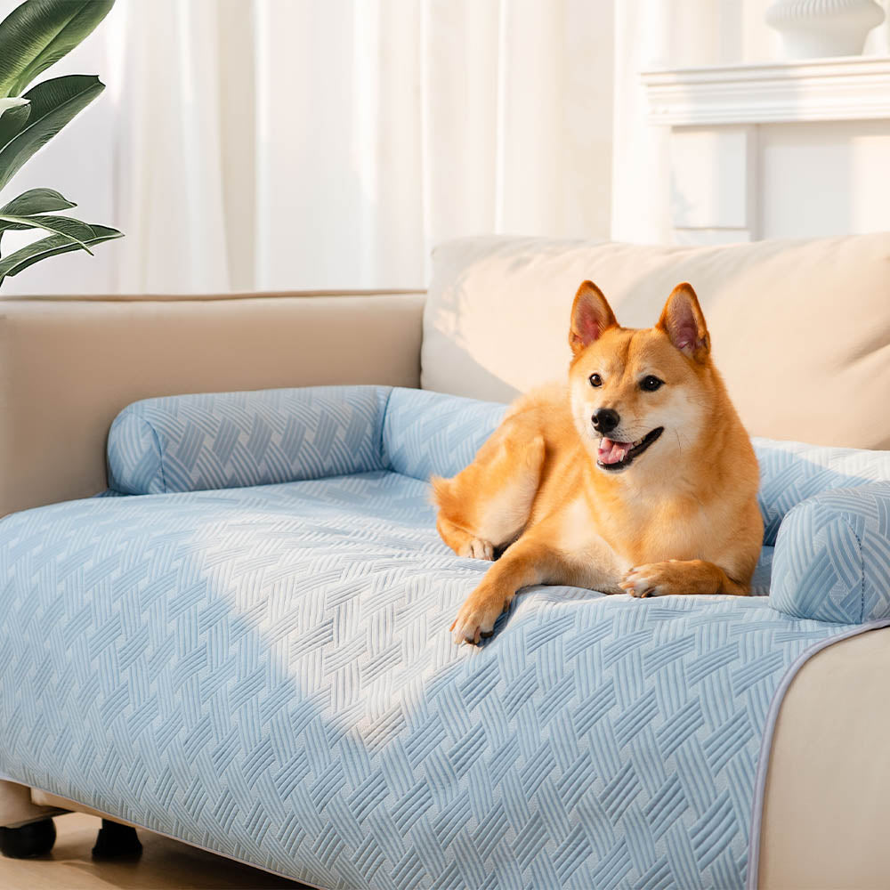 Kühlende rutschfeste Hundematte Couchbezug – Chill Guard