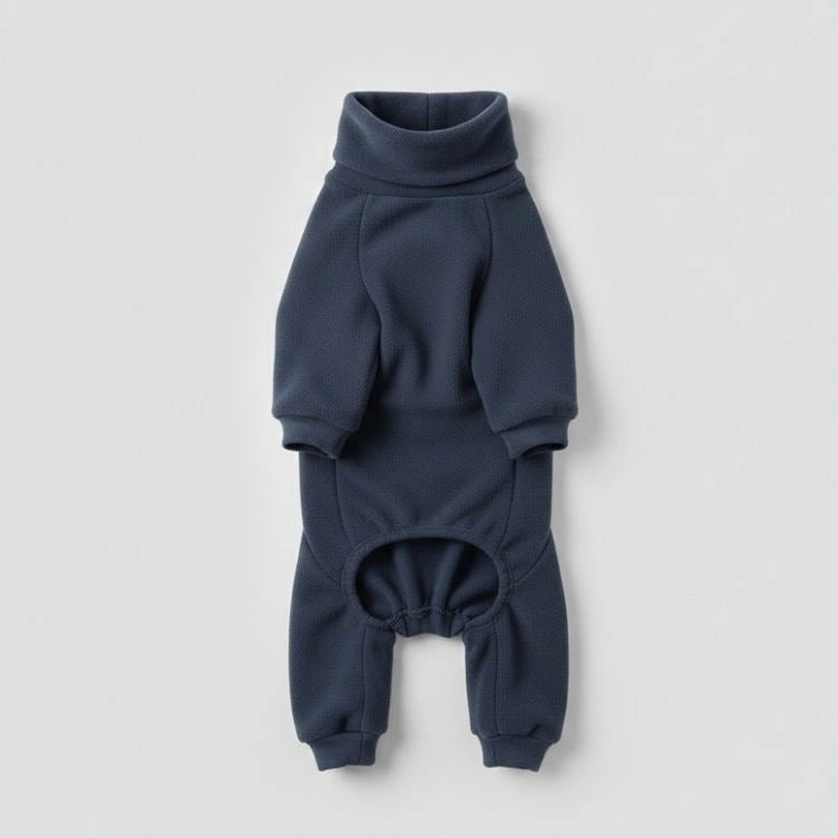 Kuscheliger Fleece-Hundepyjama – Perfekte Nachtwäsche für große Hunde