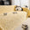 Sofaüberwurf mit Jacquard-Design und cremiger Textur