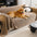 Sofaüberwurf mit Jacquard-Design und cremiger Textur