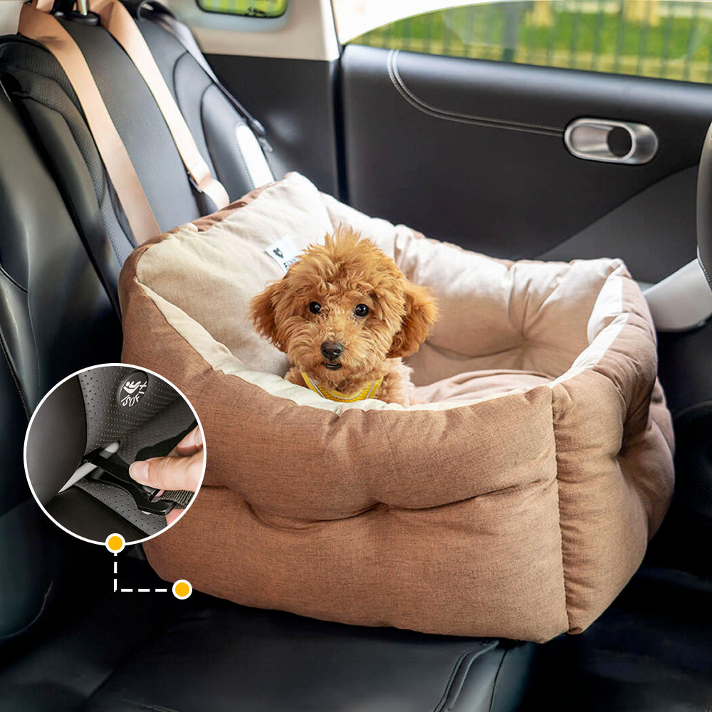 Wasserdichtes ISOFIX-Hochlehner- und Dickes Hundesitzbett mit ISOFIX-System