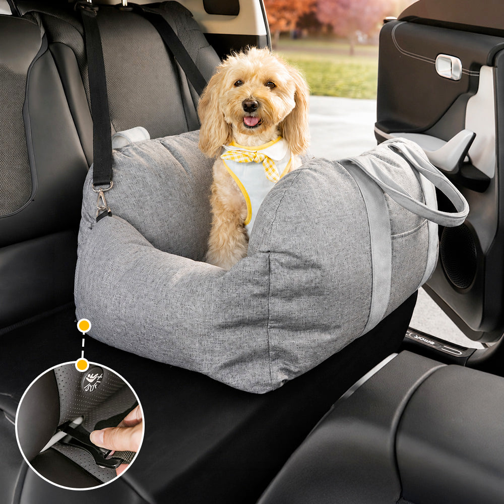 ISOFIX Hund-Autositzbett mit ISOFIX-System - Erste Klasse