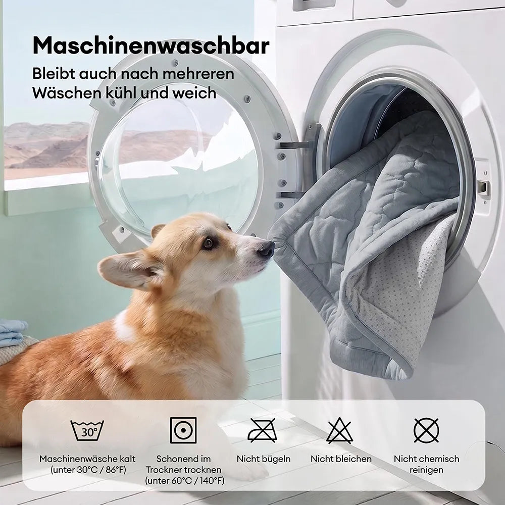 Kühlmatte für Hund & Autositz – Chill Nest