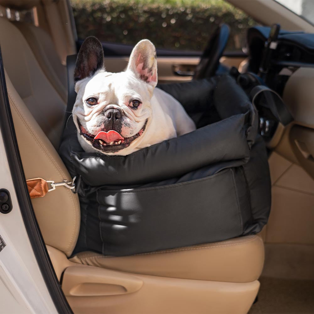 Prächtig Unterwegs Autositz Hundebett aus Kunstleder - Urban Voyager