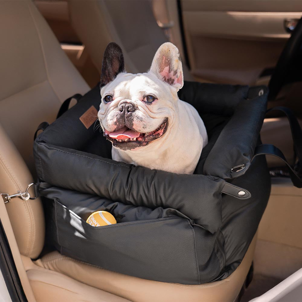 Prächtig Unterwegs Autositz Hundebett aus Kunstleder - Urban Voyager