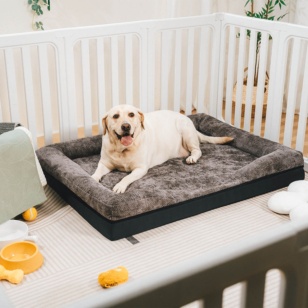 Geräumiges Gemütliches Langlebiges Orthopädisches Waschbares Hunde- und Katzenbett