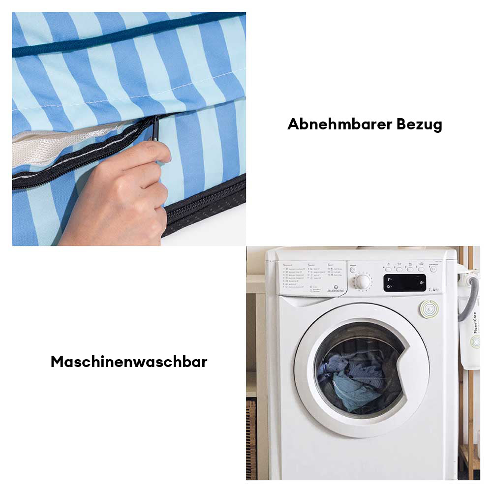 Extra große kühlende waschbare rechteckige orthopädische Hundebett - Kühlmatte Hund