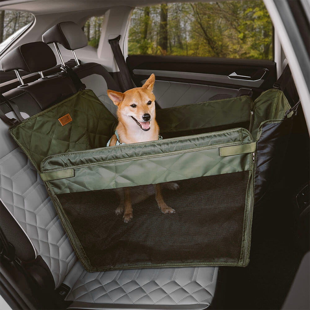 Extension de siège arrière pour chien extra-large à couverture complète pour chambre à coucher mobile - Idéal pour les voyages et le camping