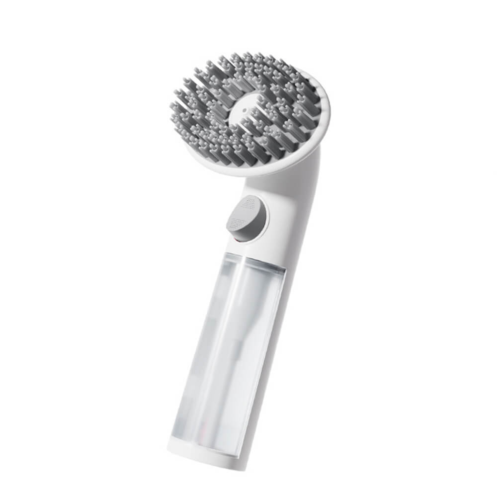 2 in 1 Shampoospender & Massagefrother Hundebadebürste