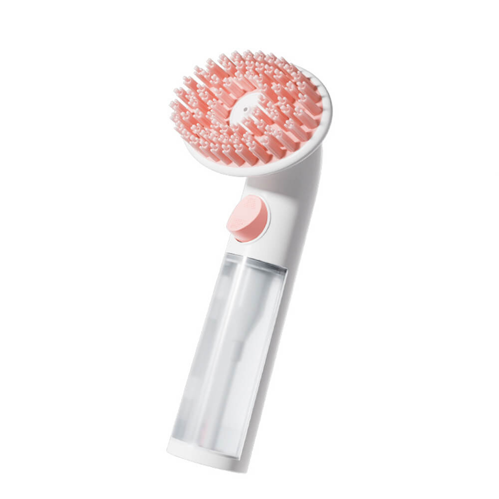 2 in 1 Shampoospender & Massagefrother Hundebadebürste