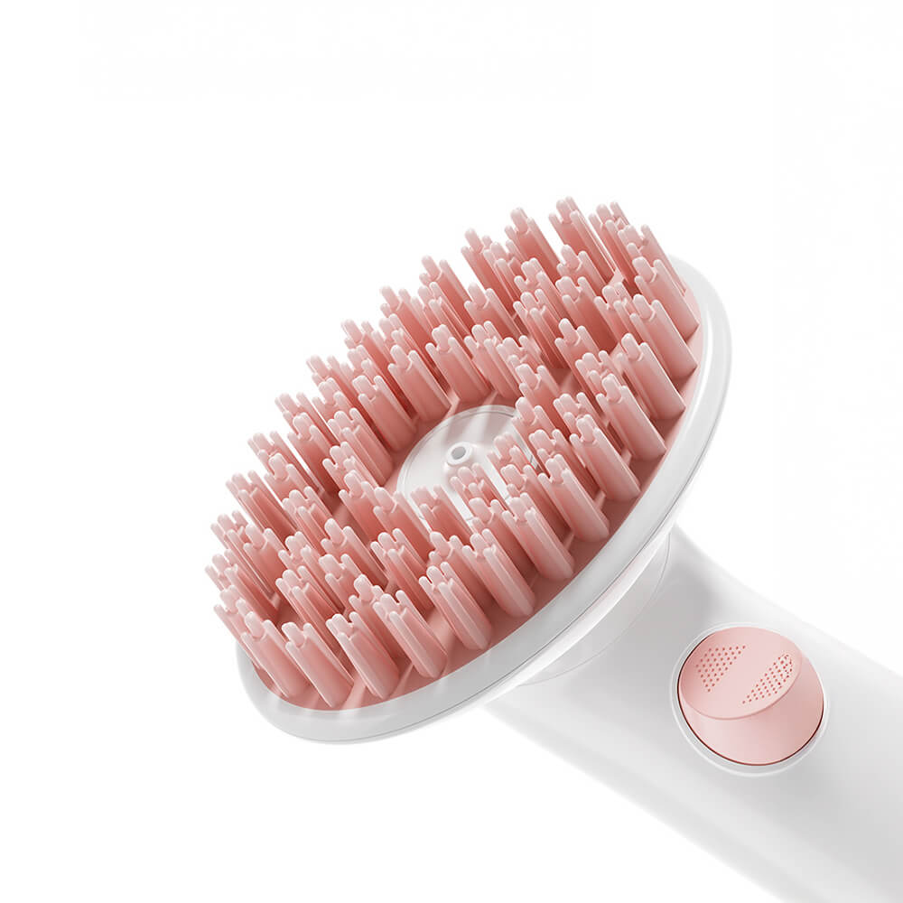 2 in 1 Shampoospender & Massagefrother Hundebadebürste