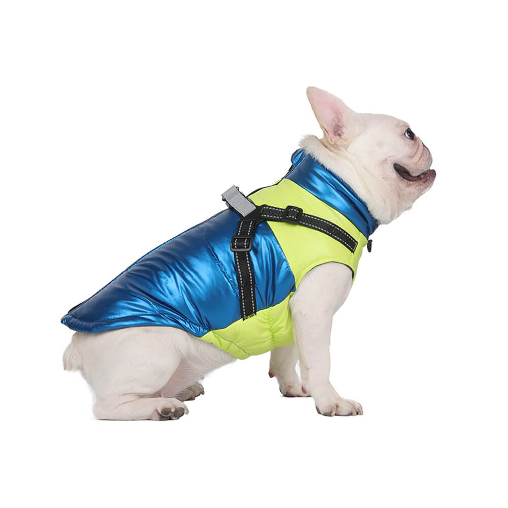 Schicke Reflektierende Wasserdichte Sichere Verstellbare Passform Warme Hundejacke