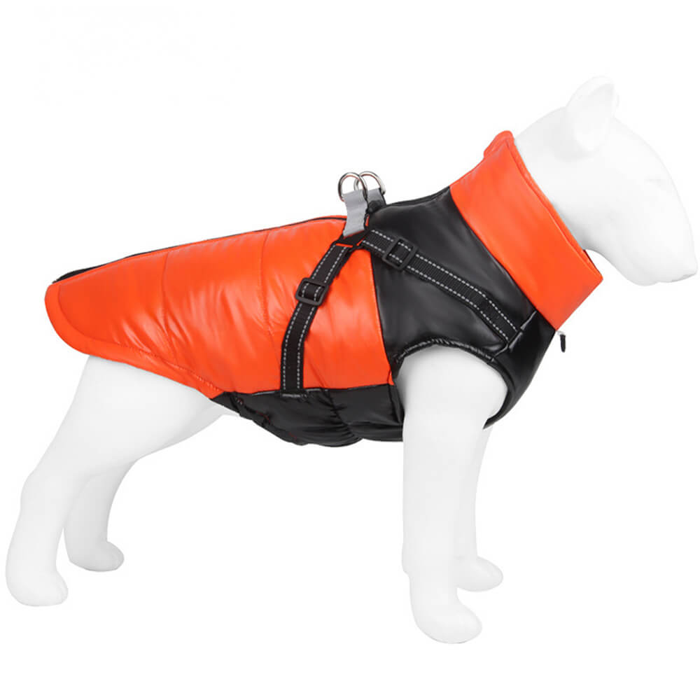 Schicke Reflektierende Wasserdichte Sichere Verstellbare Passform Warme Hundejacke