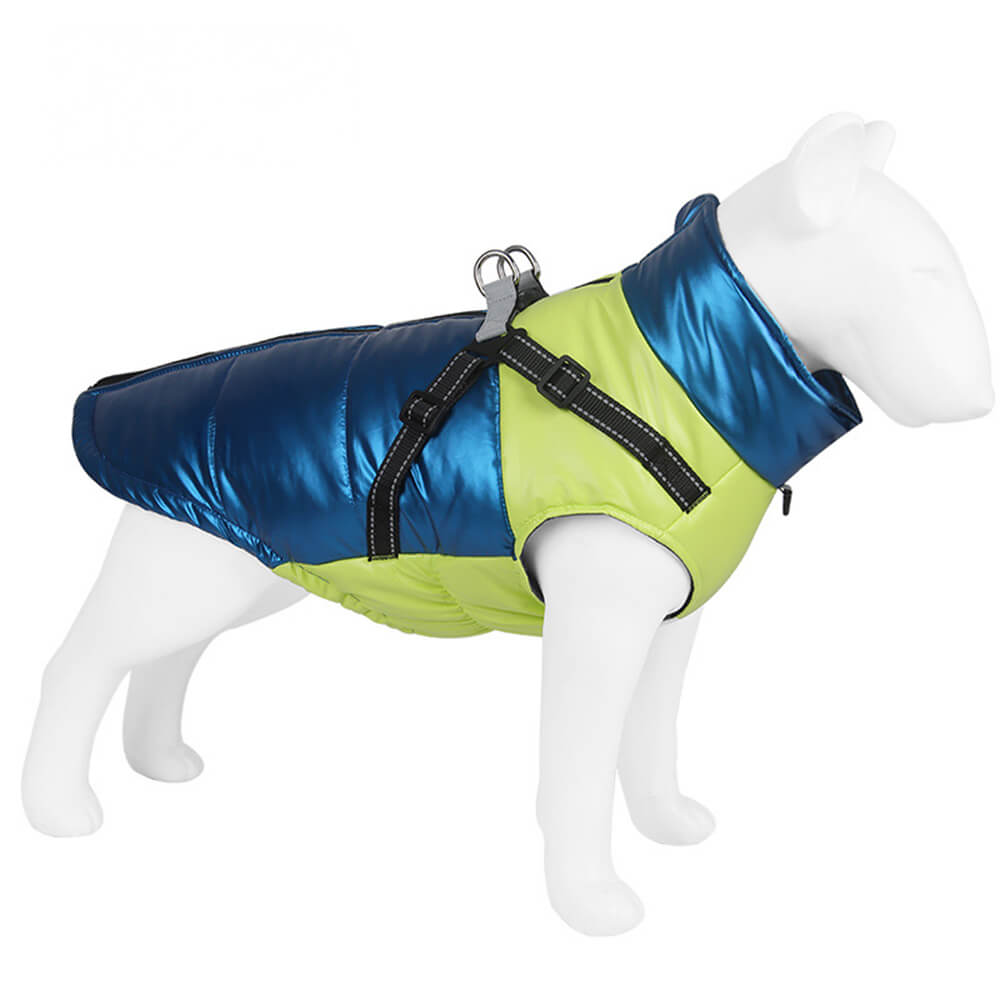 Schicke Reflektierende Wasserdichte Sichere Verstellbare Passform Warme Hundejacke