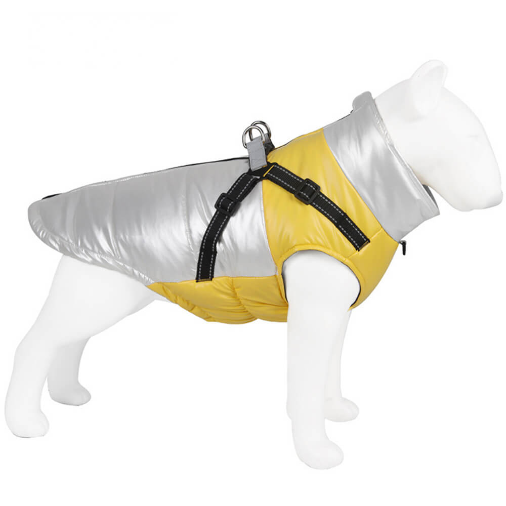 Schicke Reflektierende Wasserdichte Sichere Verstellbare Passform Warme Hundejacke