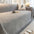 Creme Chenille Texturiertes Tierfreundliches Anti-Kratzer Sofaüberwurf