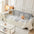 Geometrisches Muster Wendbare Chenille-Decke Sofabezug