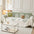 Geometrisches Muster Wendbare Chenille-Decke Sofabezug
