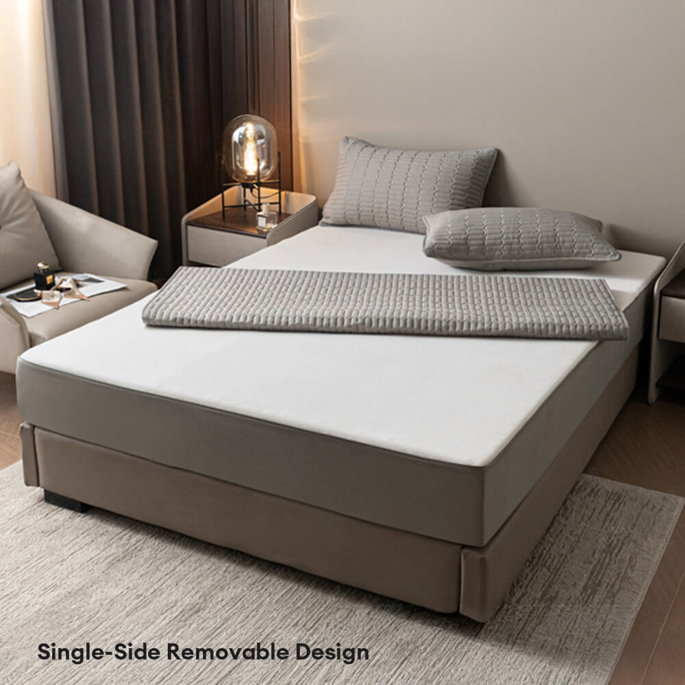 Weicher & antibakterieller vollständiger wasserdichter Reißverschluss-Matratzenschoner