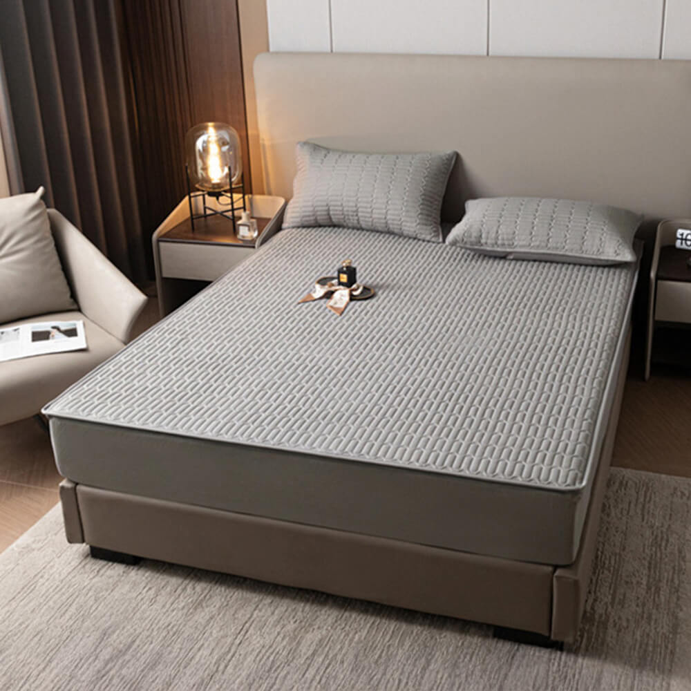 Weicher & antibakterieller vollständiger wasserdichter Reißverschluss-Matratzenschoner