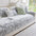 Chenille Romantisches Botanisches Design Bequemer Couchbezug
