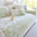 Chenille Romantisches Botanisches Design Bequemer Couchbezug