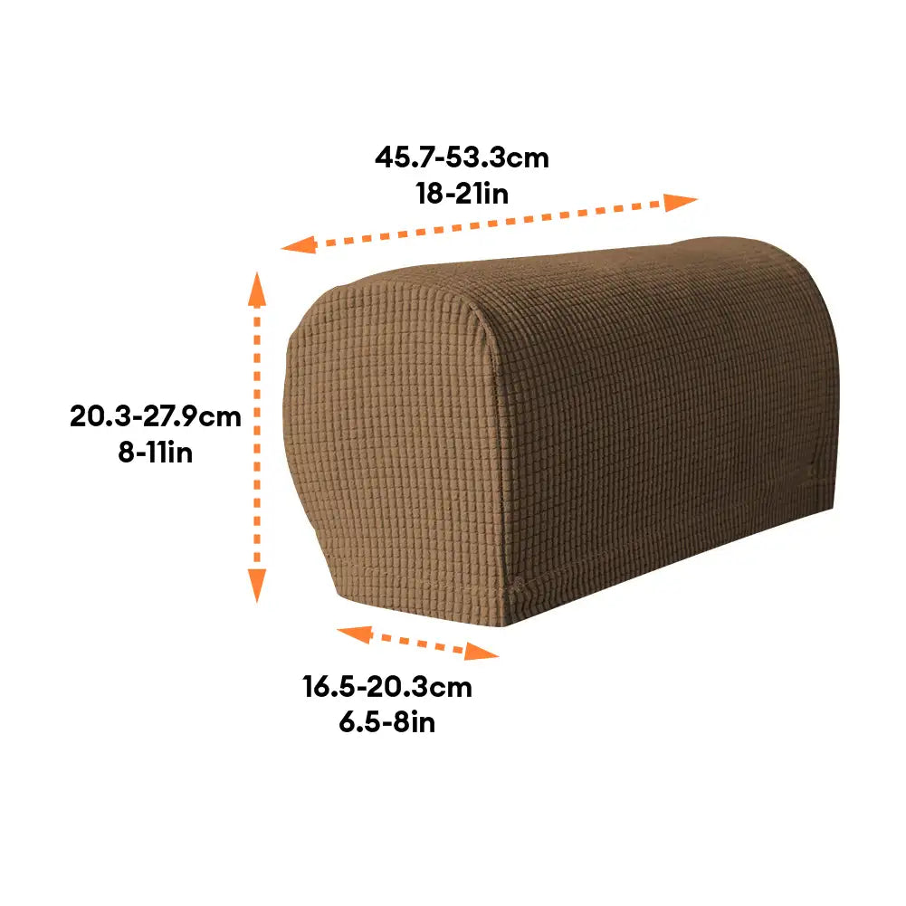 Fleece elastischer Sofaarmlehnen-Schutzbezug