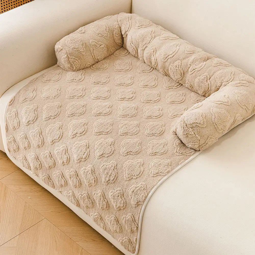 Blumenplüsch Multi-Purpose Anti-Rutsch Couchbezug Hundematte