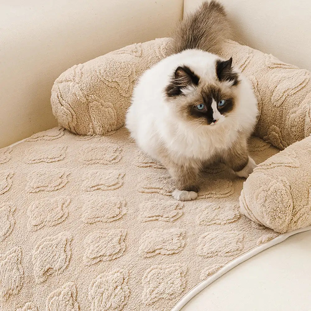 Blumenplüsch Multi-Purpose Anti-Rutsch Couchbezug Hundematte