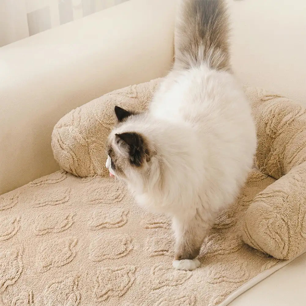 Blumenplüsch Multi-Purpose Anti-Rutsch Couchbezug Hundematte