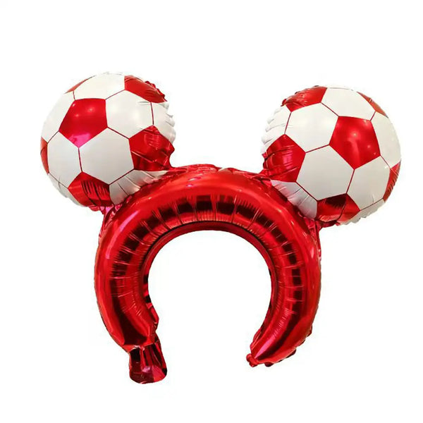 Fußball Boom Jubelstäbe Ballon Haarreifen Aufblasbares Spielzeug