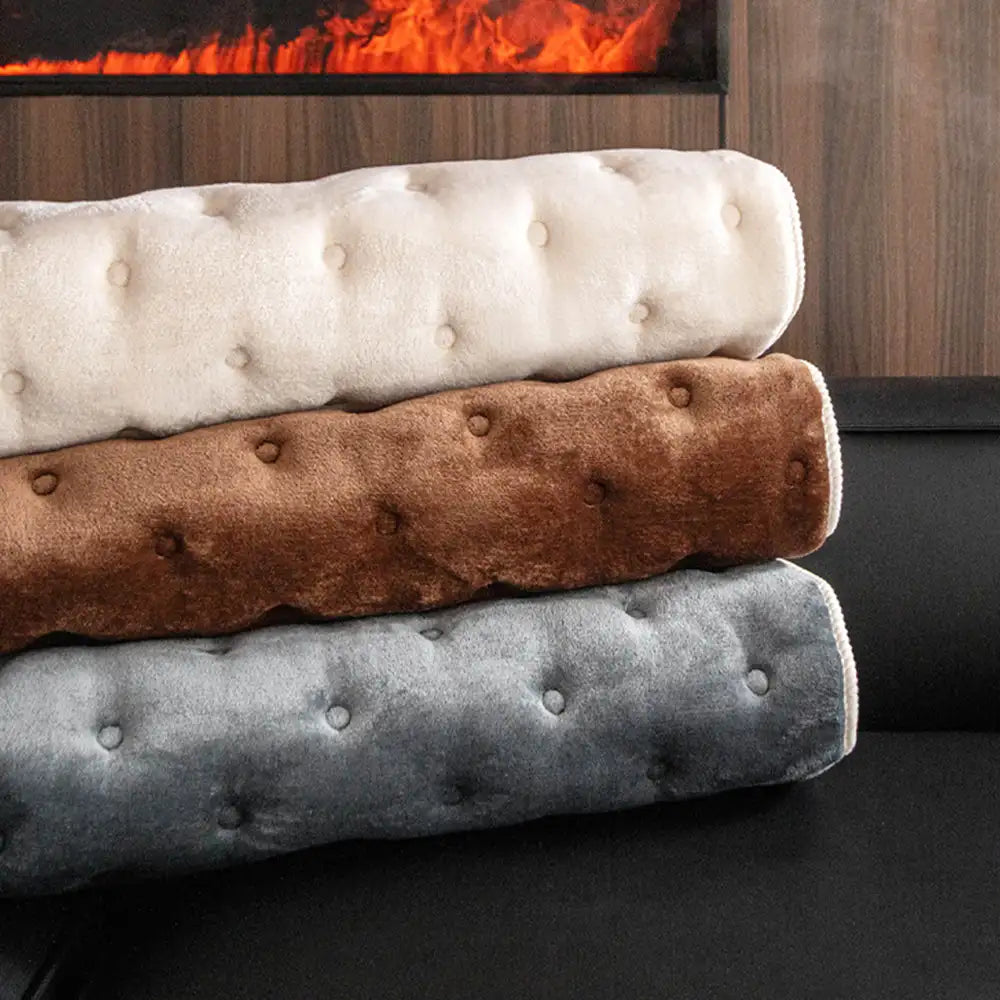 Vintage-Leder-Sofa-Schutz rutschfeste Couchabdeckung
