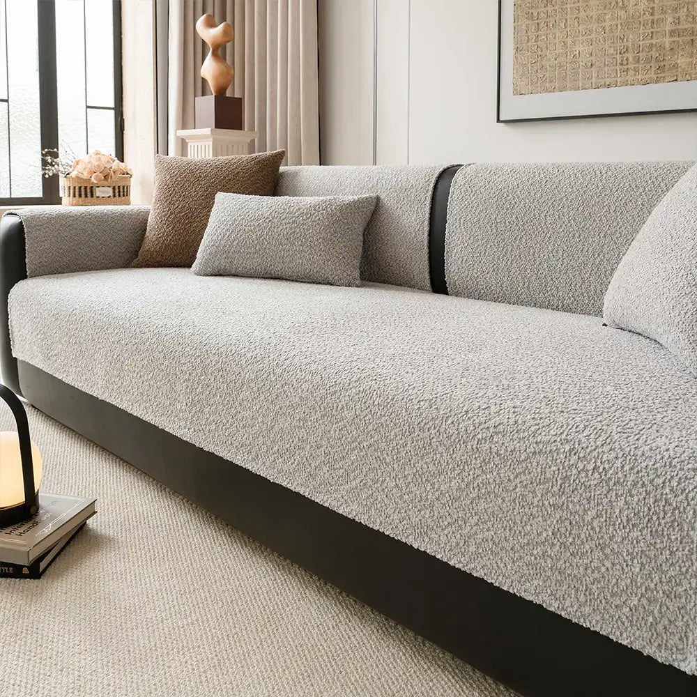 Allwetter Atmungsaktive Chenille Kratzfeste Sofa Schutz Hülle