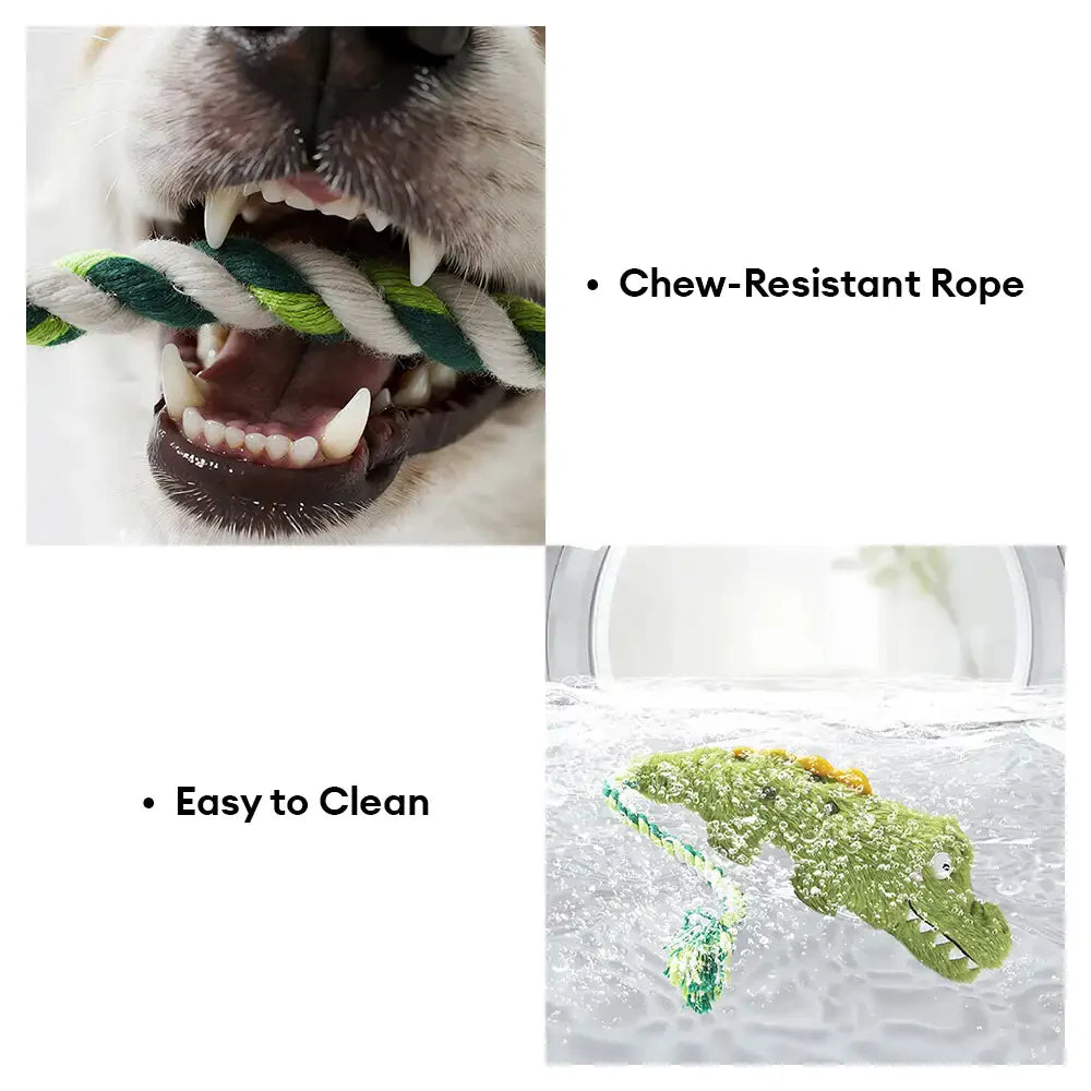 Tier-Serie Plüsch Quietschhund Beißspielzeug