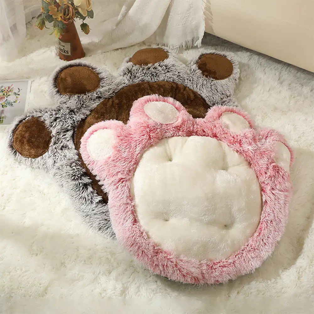 Bärenpfoten-Plüsch Fluffy Bequem Großraum Haustiermatte Hundematte