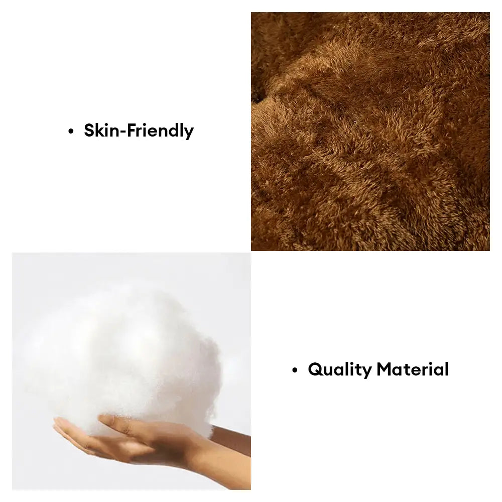 Bärenpfoten-Plüsch Fluffy Bequem Großraum Haustiermatte Hundematte
