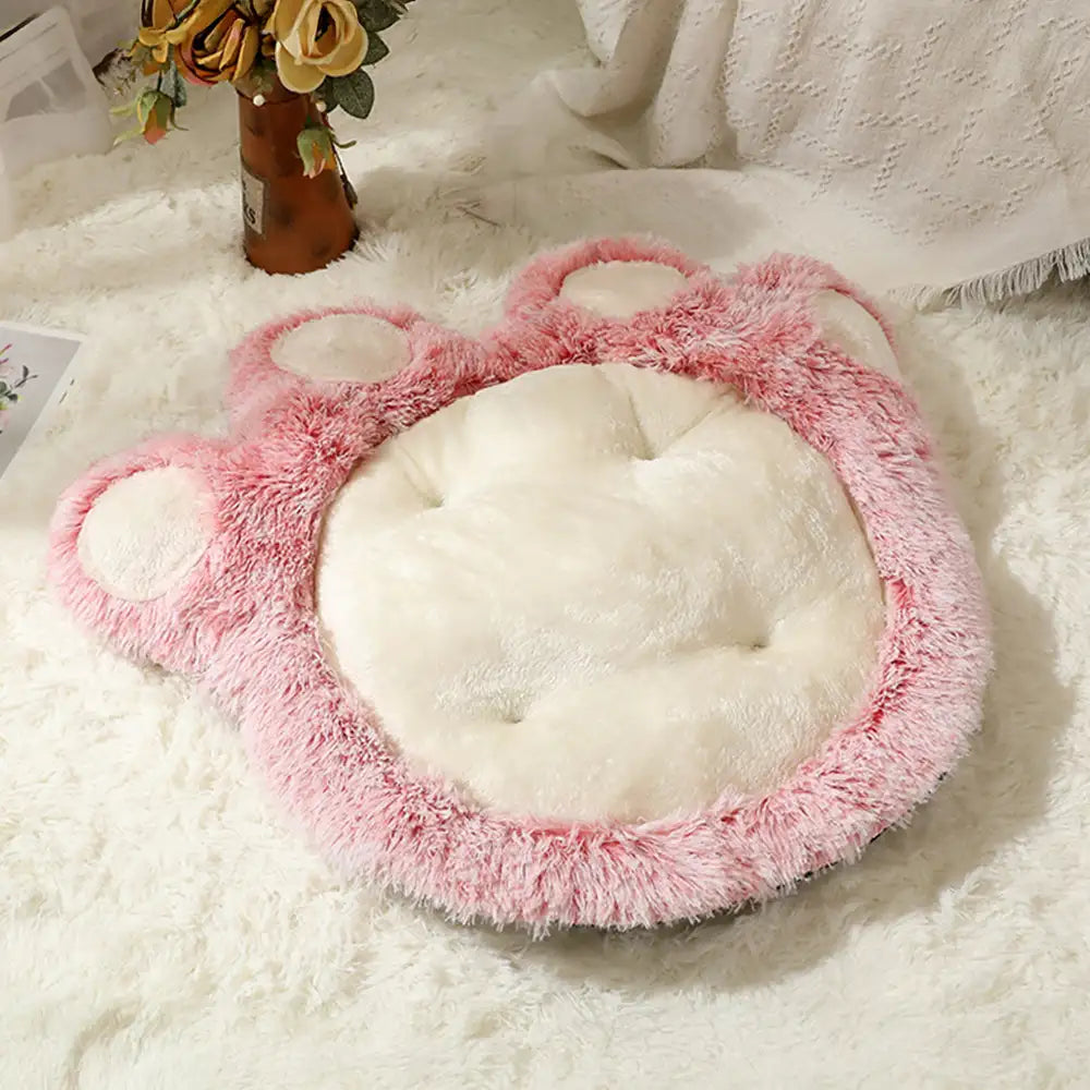 Bärenpfoten-Plüsch Fluffy Bequem Großraum Haustiermatte Hundematte
