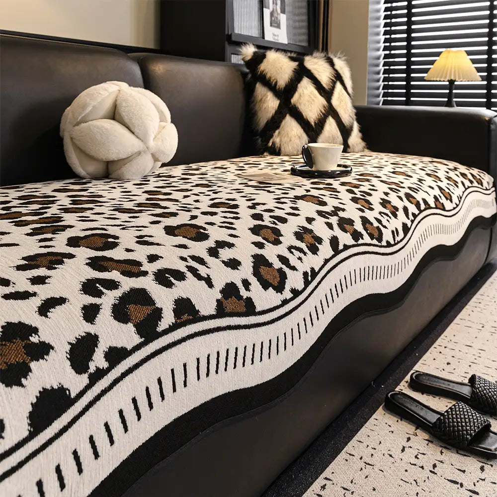 Chenille Ganzjahres unregelmäßig geformtes rutschfestes Sofakissen