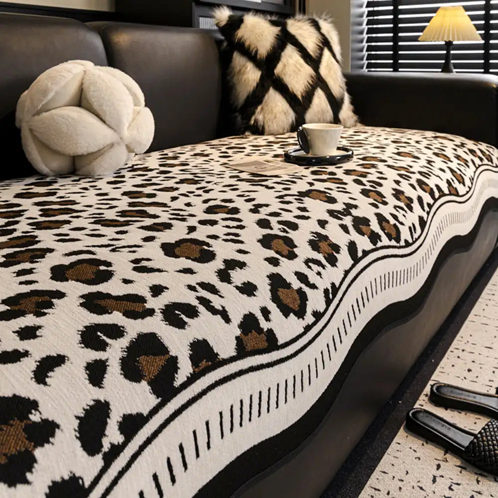 Chenille Ganzjahres unregelmäßig geformtes rutschfestes Sofakissen