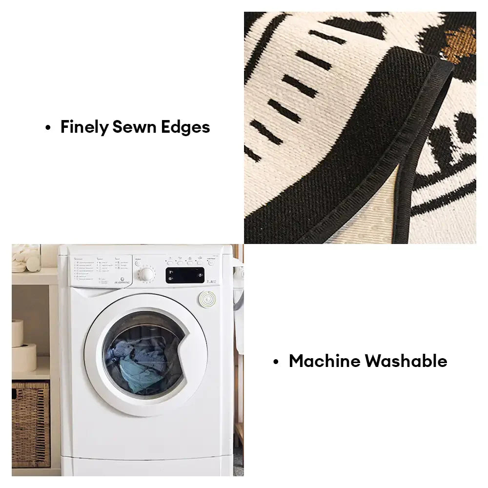 Chenille Ganzjahres unregelmäßig geformtes rutschfestes Sofakissen