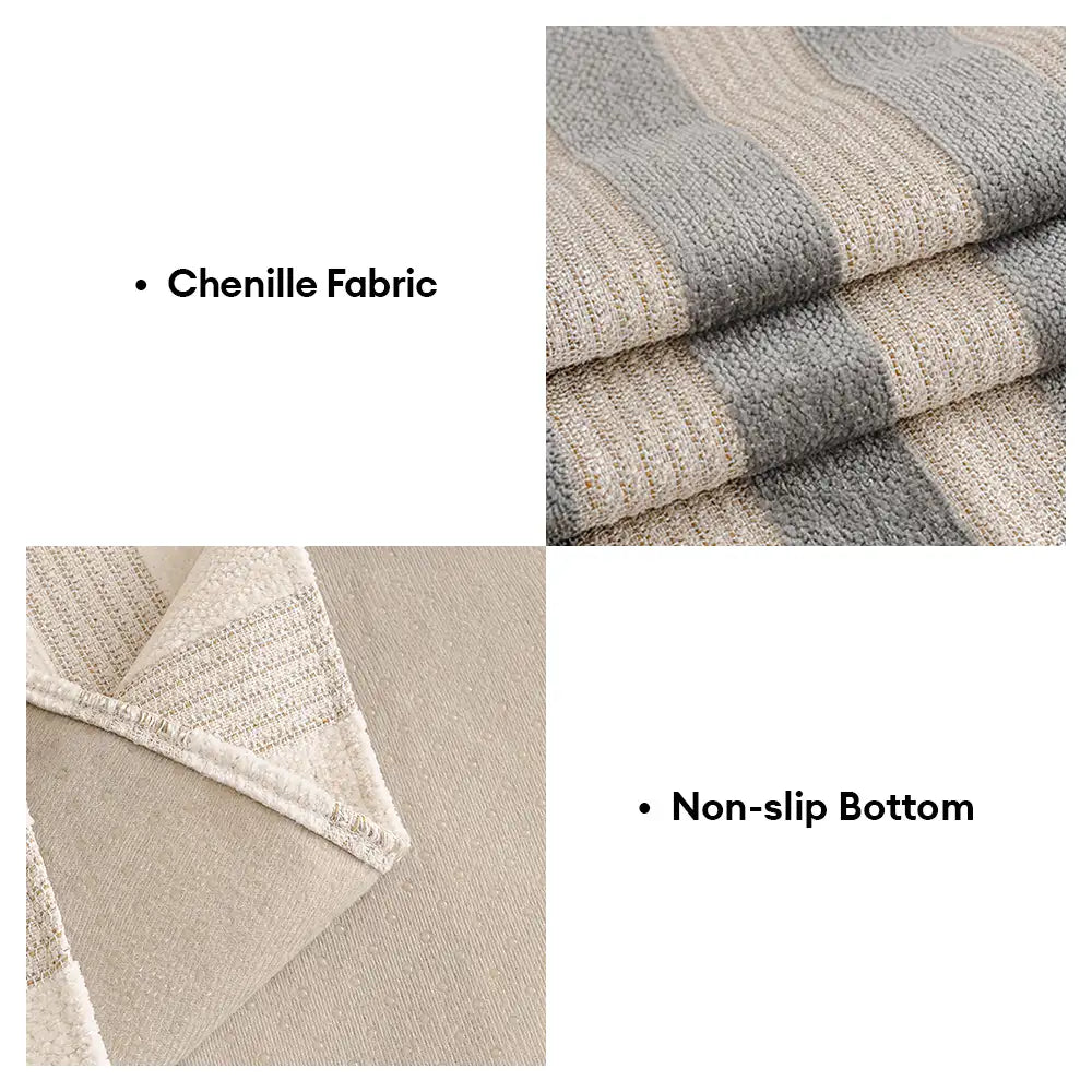 Chenille Kratzfester, haustierfreundlicher Sofaschoner, rutschfeste Couchabdeckung