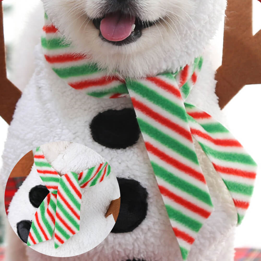 Weihnachtskostüm mit laufendem Schneemann Cosplay-Outfit für Hunde und Katzen