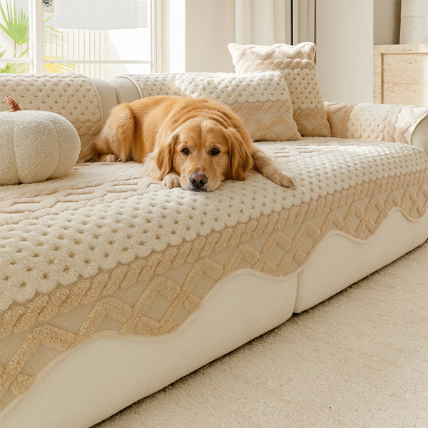 Keks Bequem Plüsch Hautfreundlich Rutschfeste Couchdecke
