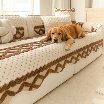 Keks Bequem Plüsch Hautfreundlich Rutschfeste Couchdecke
