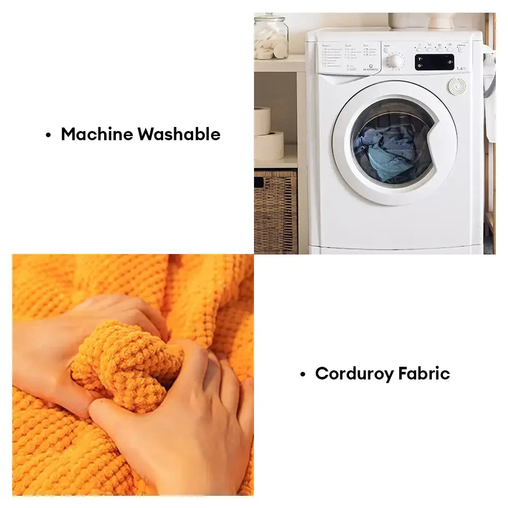 Corduroy Warm Kratzfeste Sofa-Schutzhülle