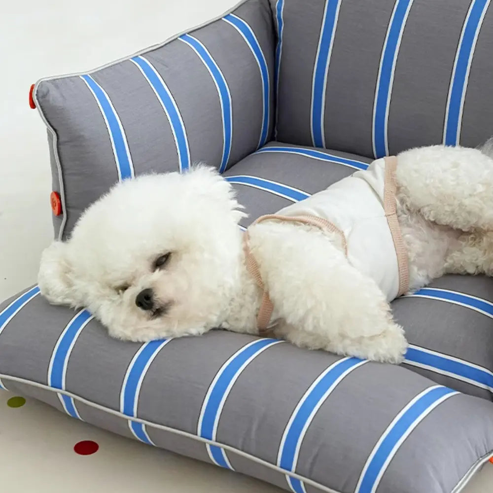 Baumwollkomfort Beruhigendes Hundesofa Bed