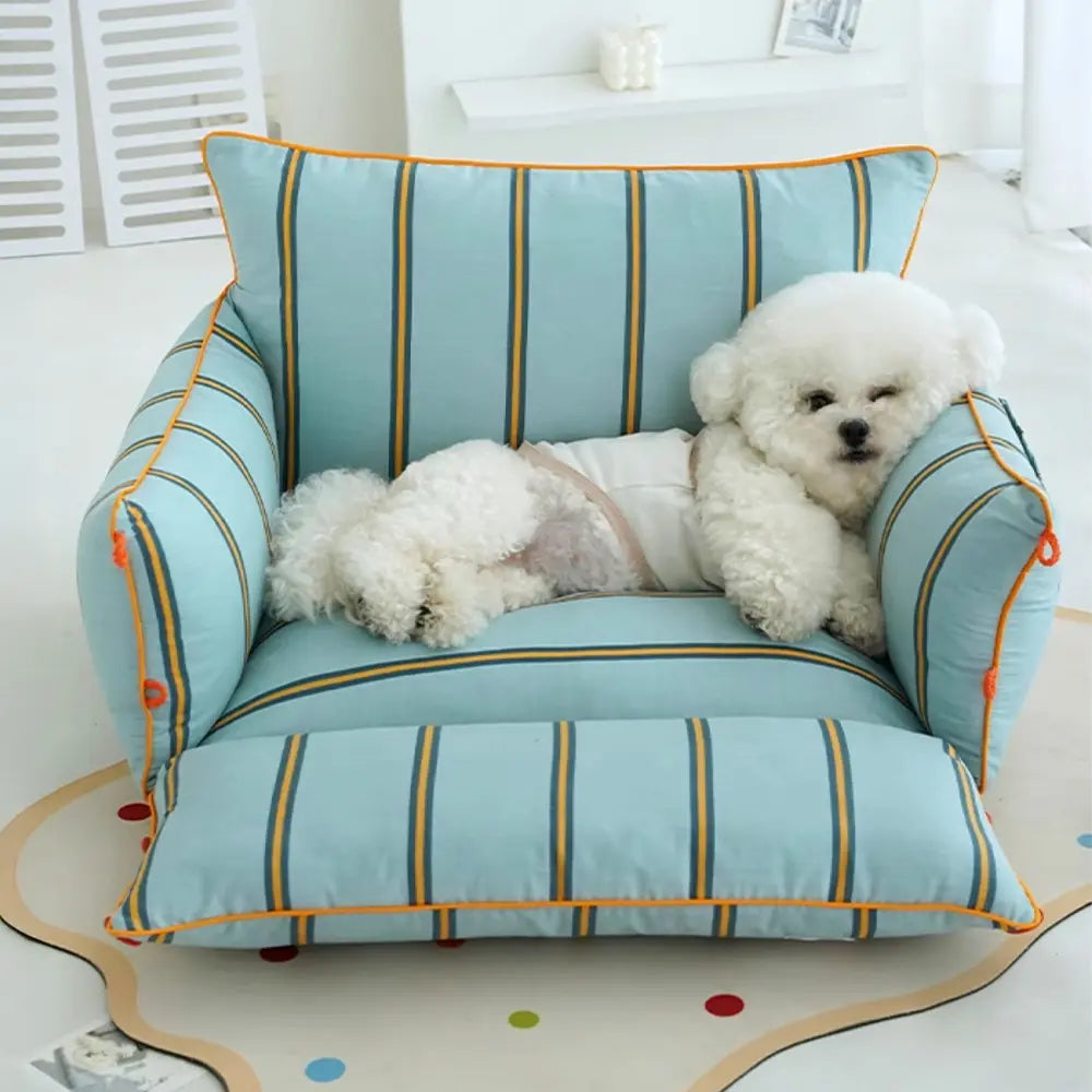 Baumwollkomfort Beruhigendes Hundesofa Bed