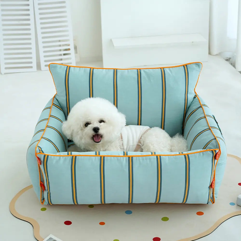 Baumwollkomfort Beruhigendes Hundesofa Bed