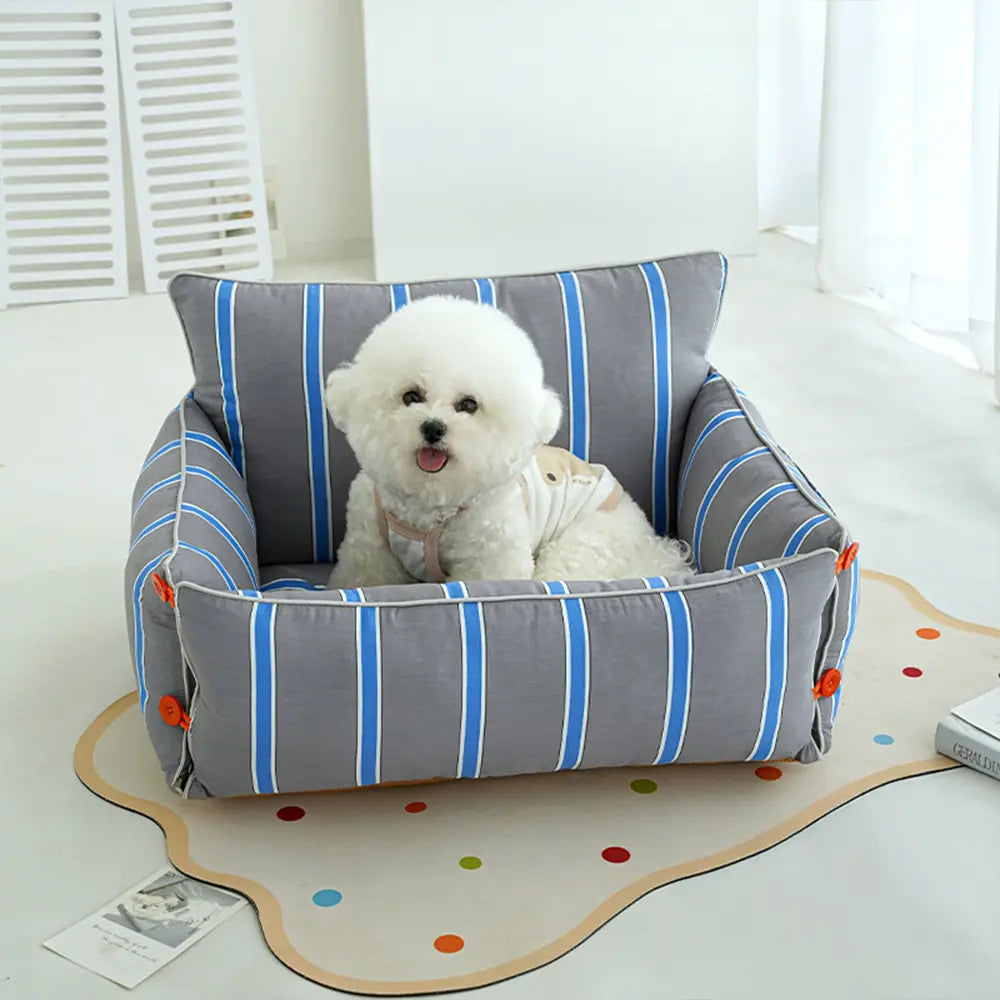 Baumwollkomfort Beruhigendes Hundesofa Bed